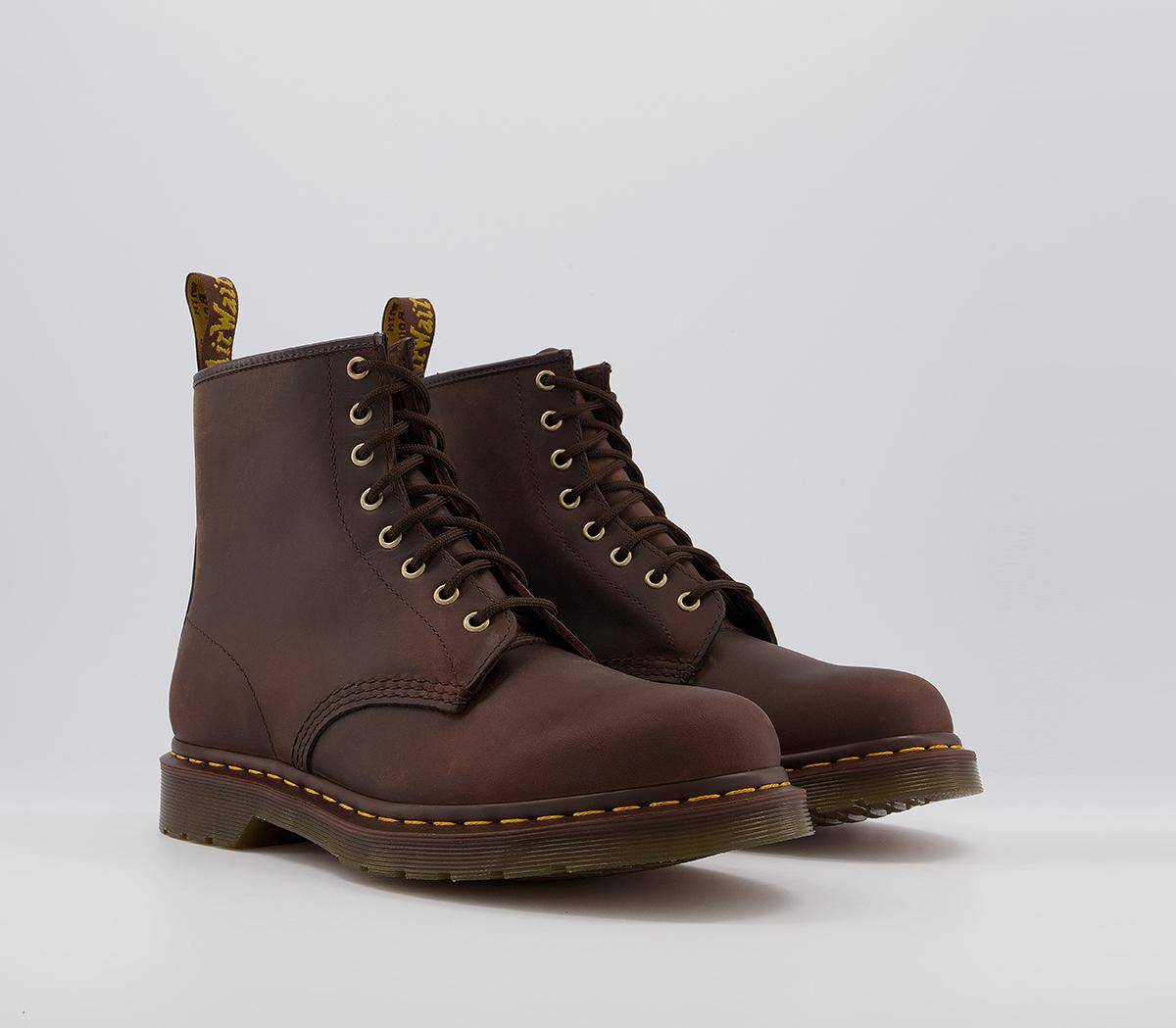 Dr. MartensDm 8 Eye Lace Boots Dr. MartensDm 8 Eye Lace BootsGaucho Crazyhorse