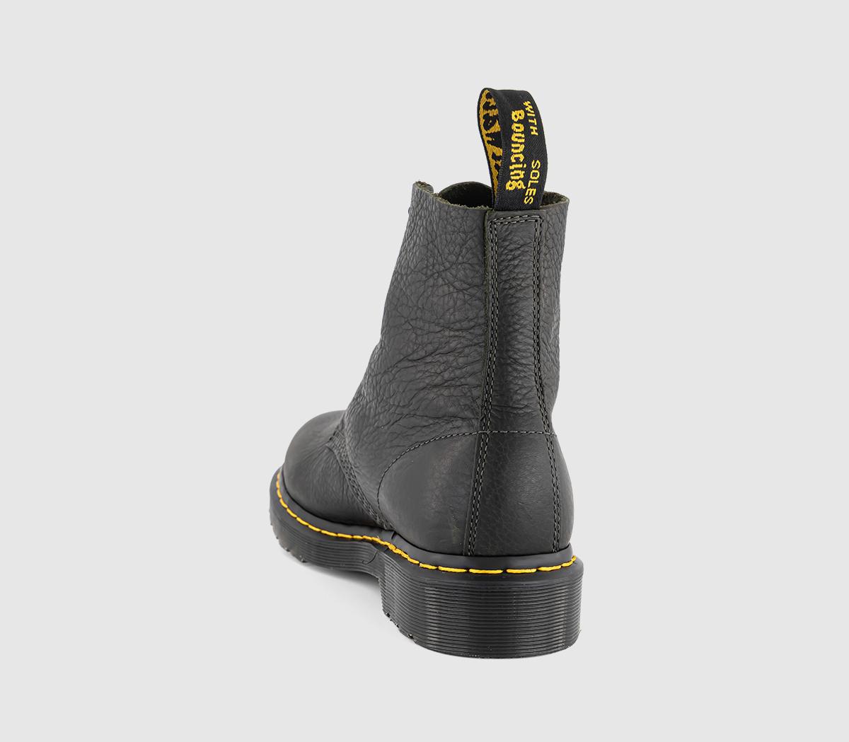 Dr. Martens Dm 8 Eye Lace Boots Forest Green Ambassador - Men's Boots