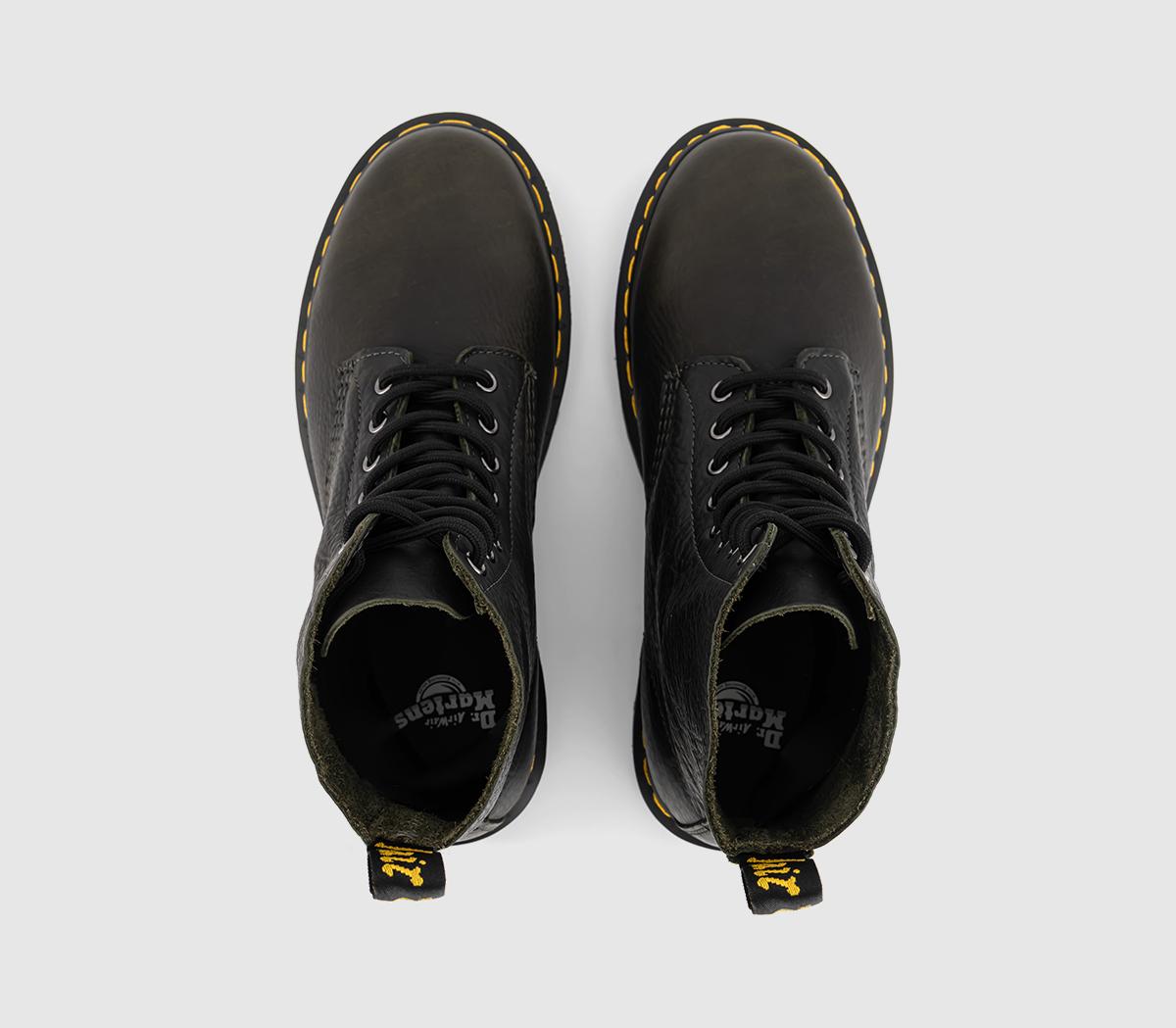 Dr. Martens Dm 8 Eye Lace Boots Forest Green Ambassador - Men's Boots