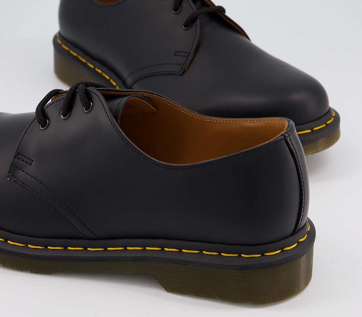 Dr. Martens 3 Eye Lace Shoes M Dr. Martens 3 Eye Lace Shoes M Black Leather