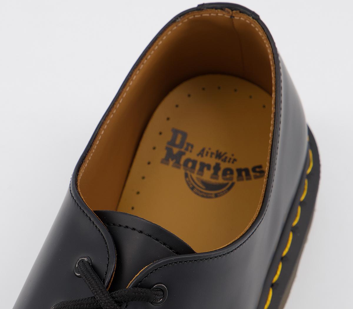 Dr. Martens 3 Eye Lace Shoes M Dr. Martens 3 Eye Lace Shoes M Black Leather