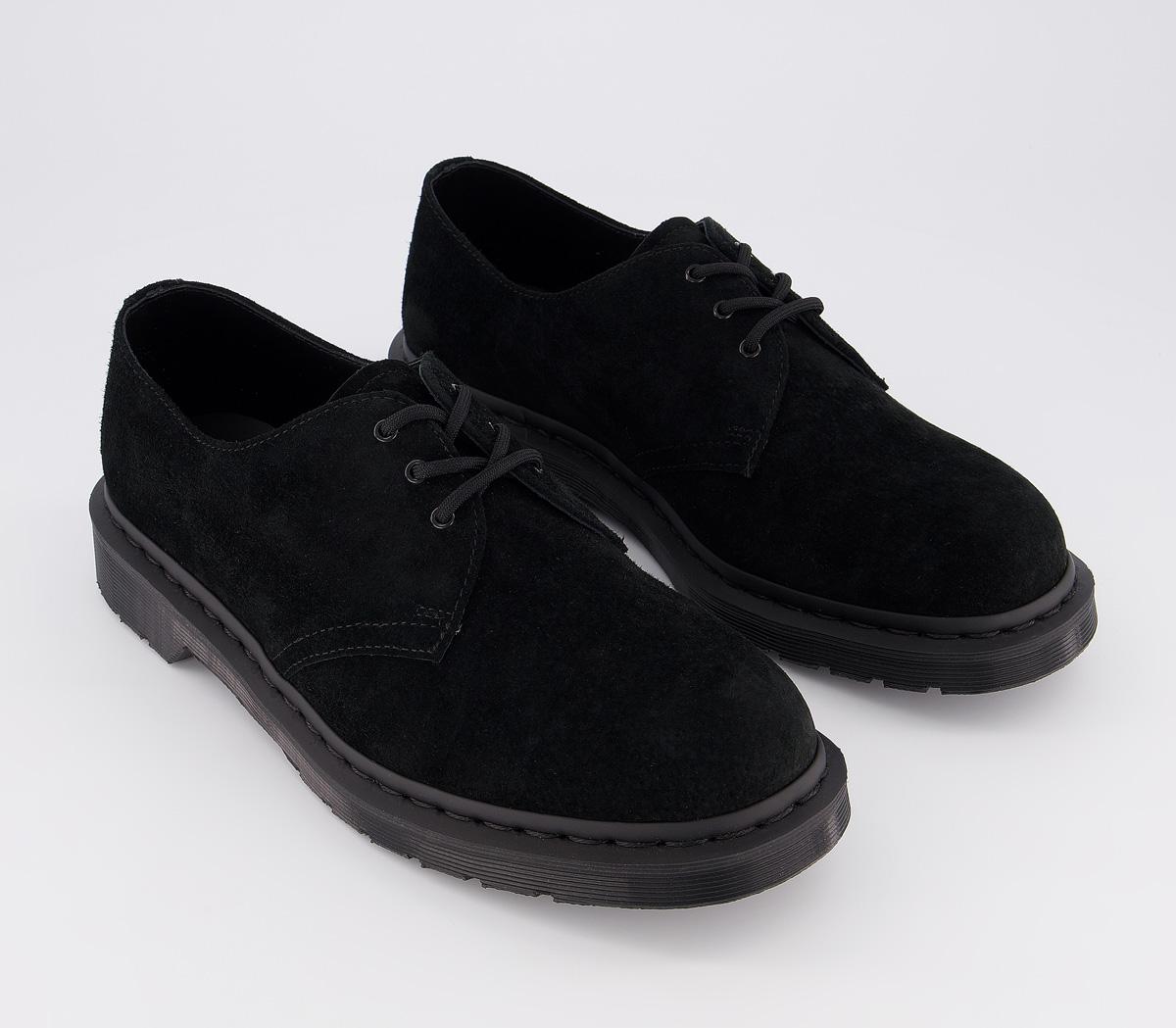 Dr. MartensDm 3 Eye Lace ShoesBlack Mono Buck