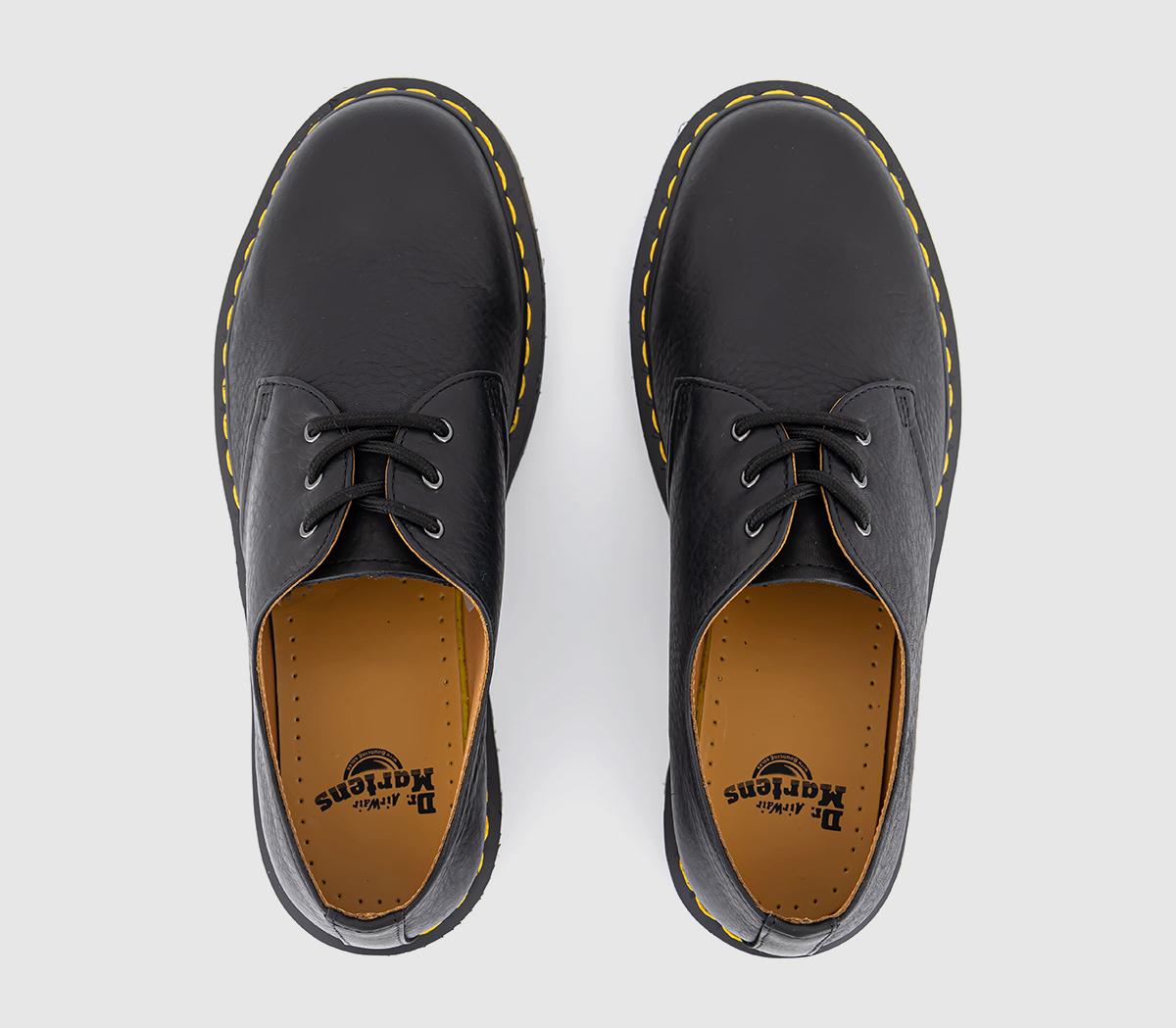 Dr. MartensDM 3 Eye Soft Leather Lace Shoes Dr. MartensDM 3 Eye Soft Leather Lace ShoesBlack Ambassador