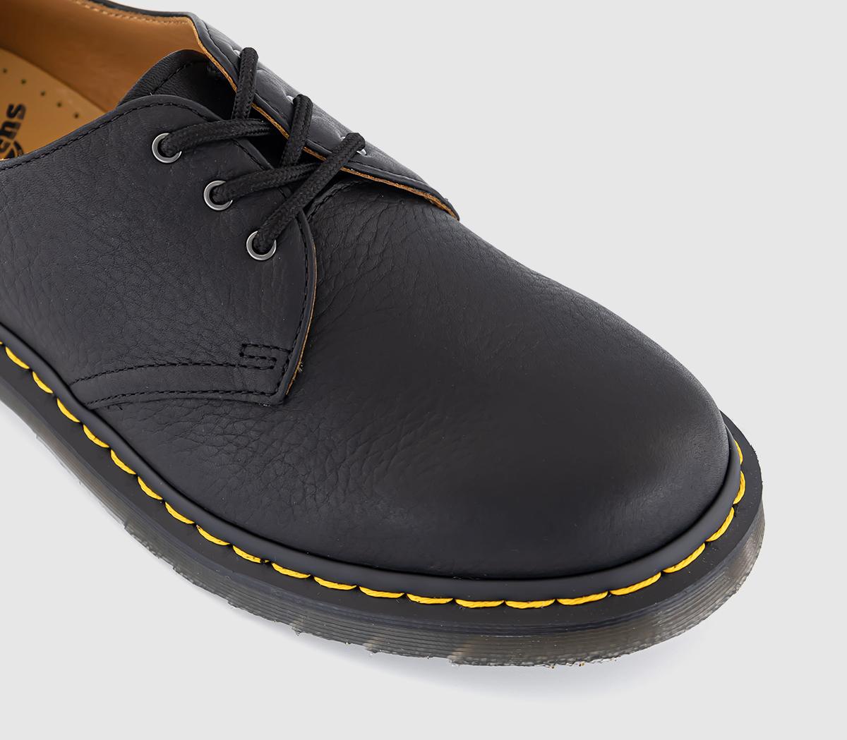 Dr. MartensDM 3 Eye Soft Leather Lace Shoes Dr. MartensDM 3 Eye Soft Leather Lace ShoesBlack Ambassador