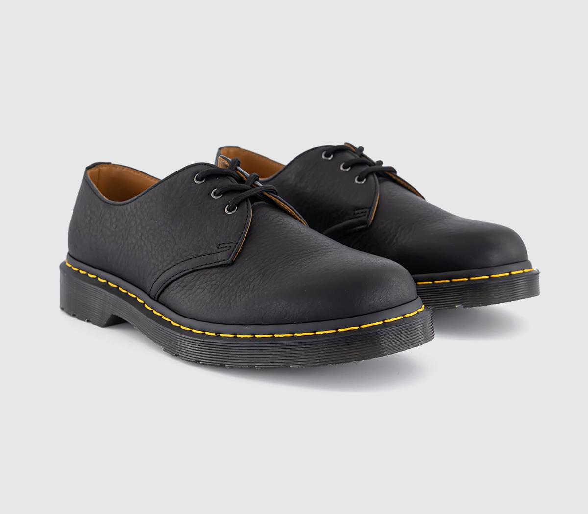 Dr. MartensDM 3 Eye Soft Leather Lace Shoes Dr. MartensDM 3 Eye Soft Leather Lace ShoesBlack Ambassador