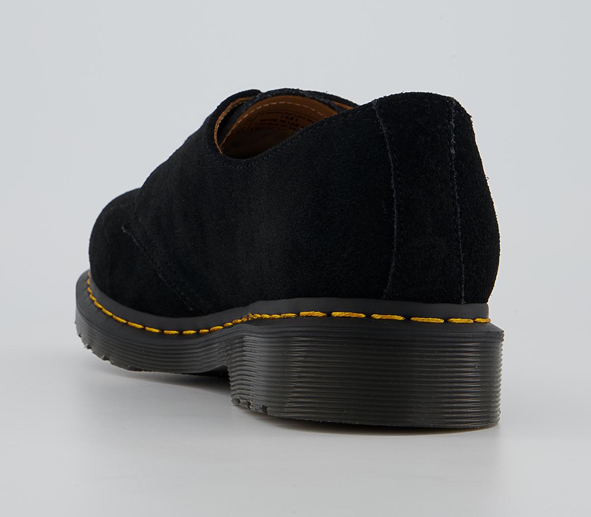 Dr. Martens Dm 3 Eye Lace Shoes Dr. Martens Dm 3 Eye Lace Shoes Black Eh Suede