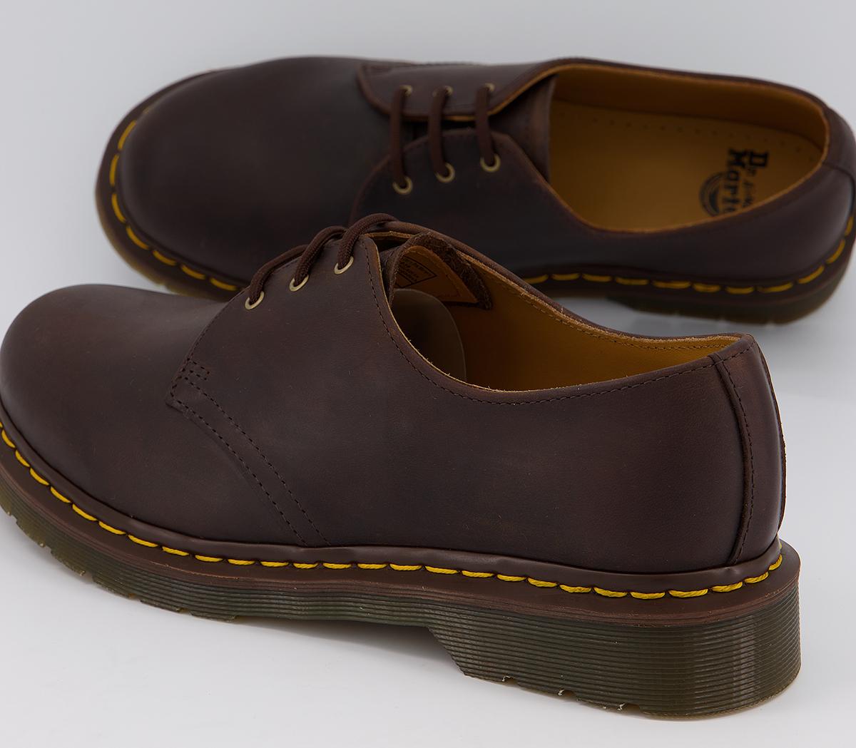Dr. Martens Dm 3 Eye Lace Shoes Dr. Martens Dm 3 Eye Lace Shoes Gaucho Crazyhorse