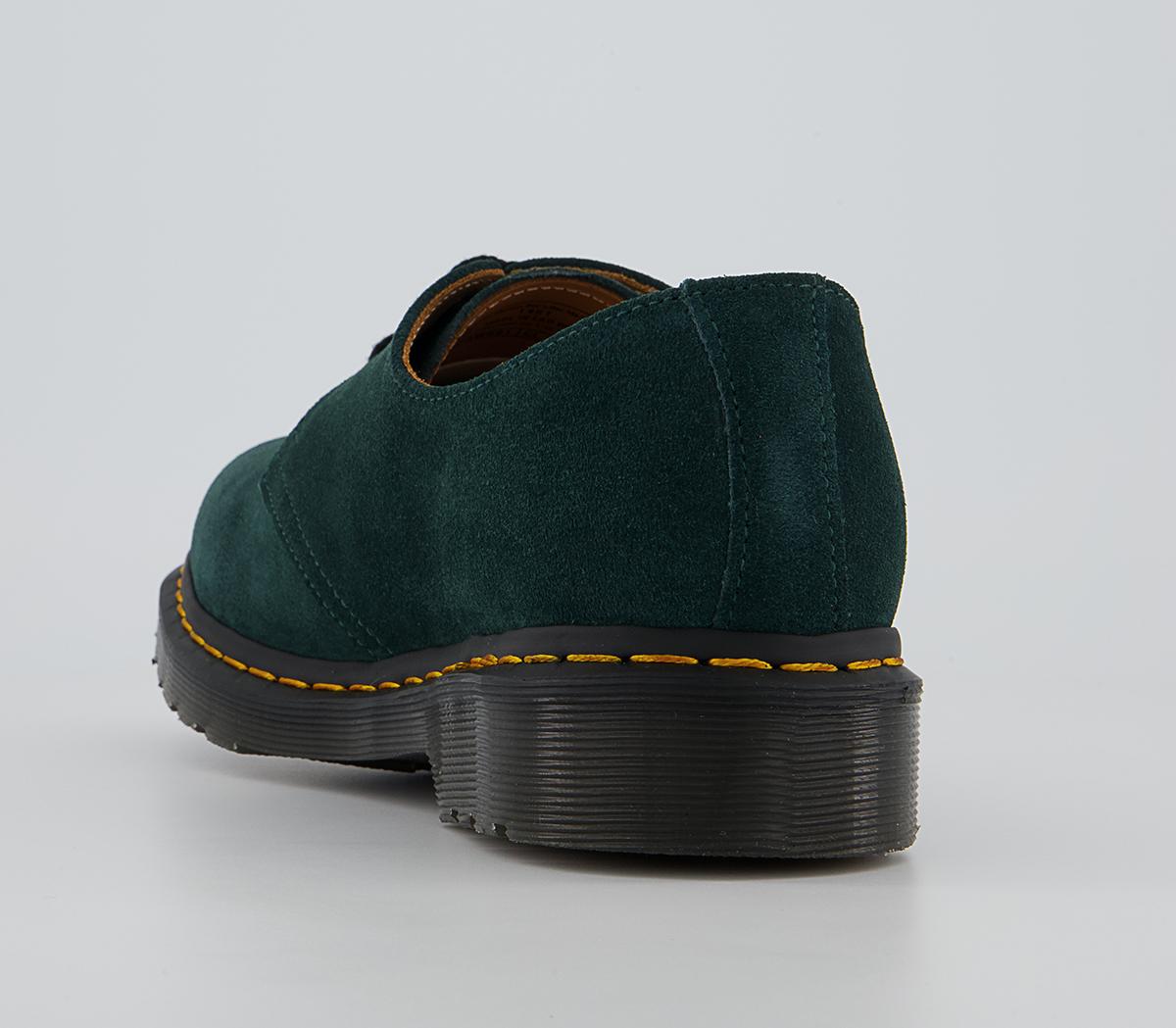 Dr. Martens Dm 3 Eye Lace Shoes Dr. Martens Dm 3 Eye Lace Shoes Racer Green Eh Suede