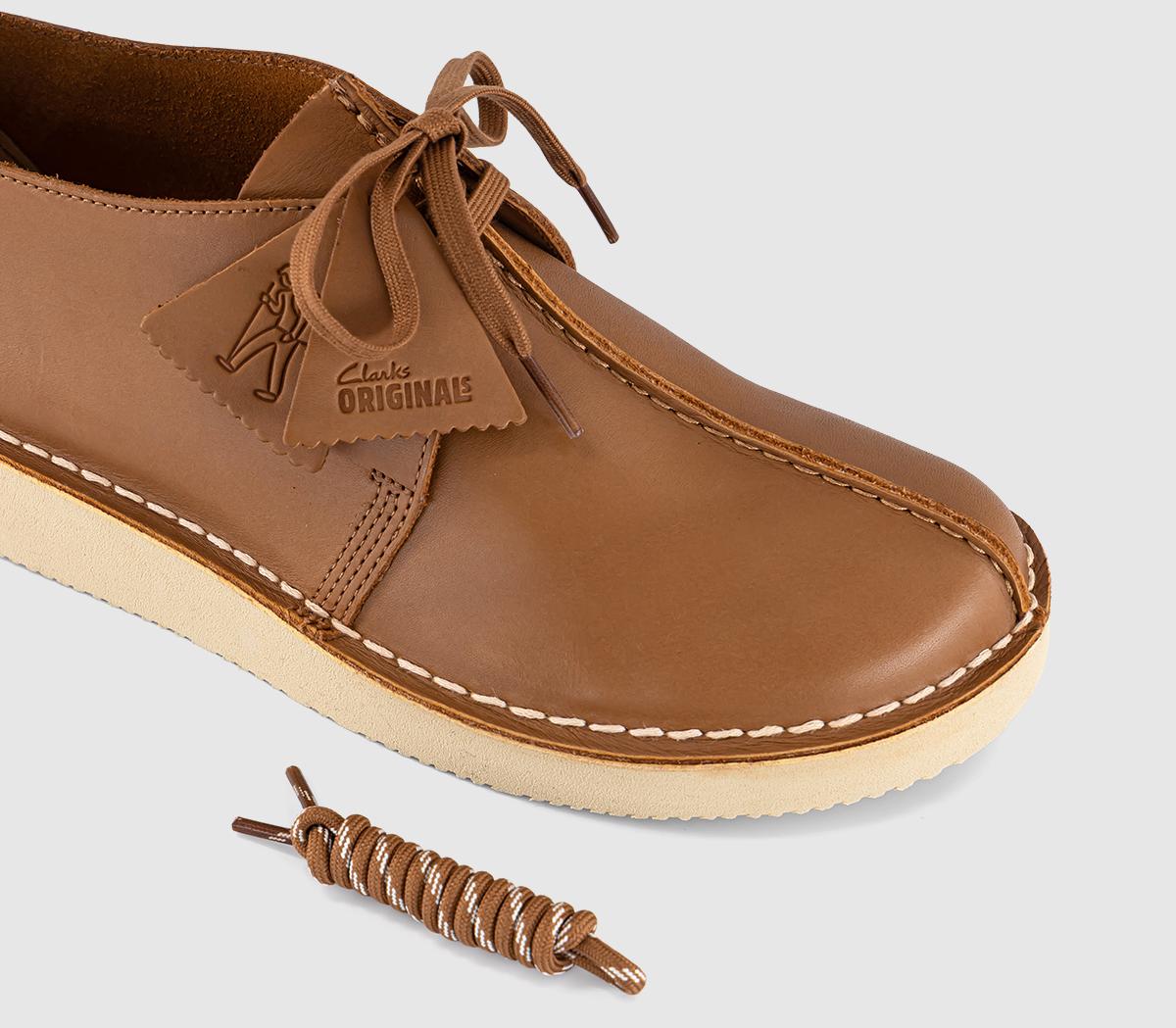 Clarks OriginalsDesert Trek ShoesTan Leather