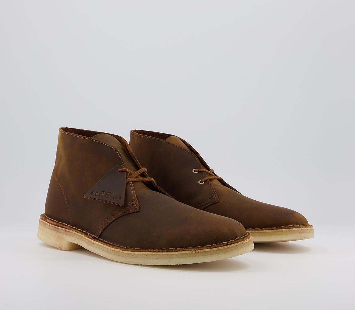 Clarks Originals Desert Boots Beeswax - Men’s Boots