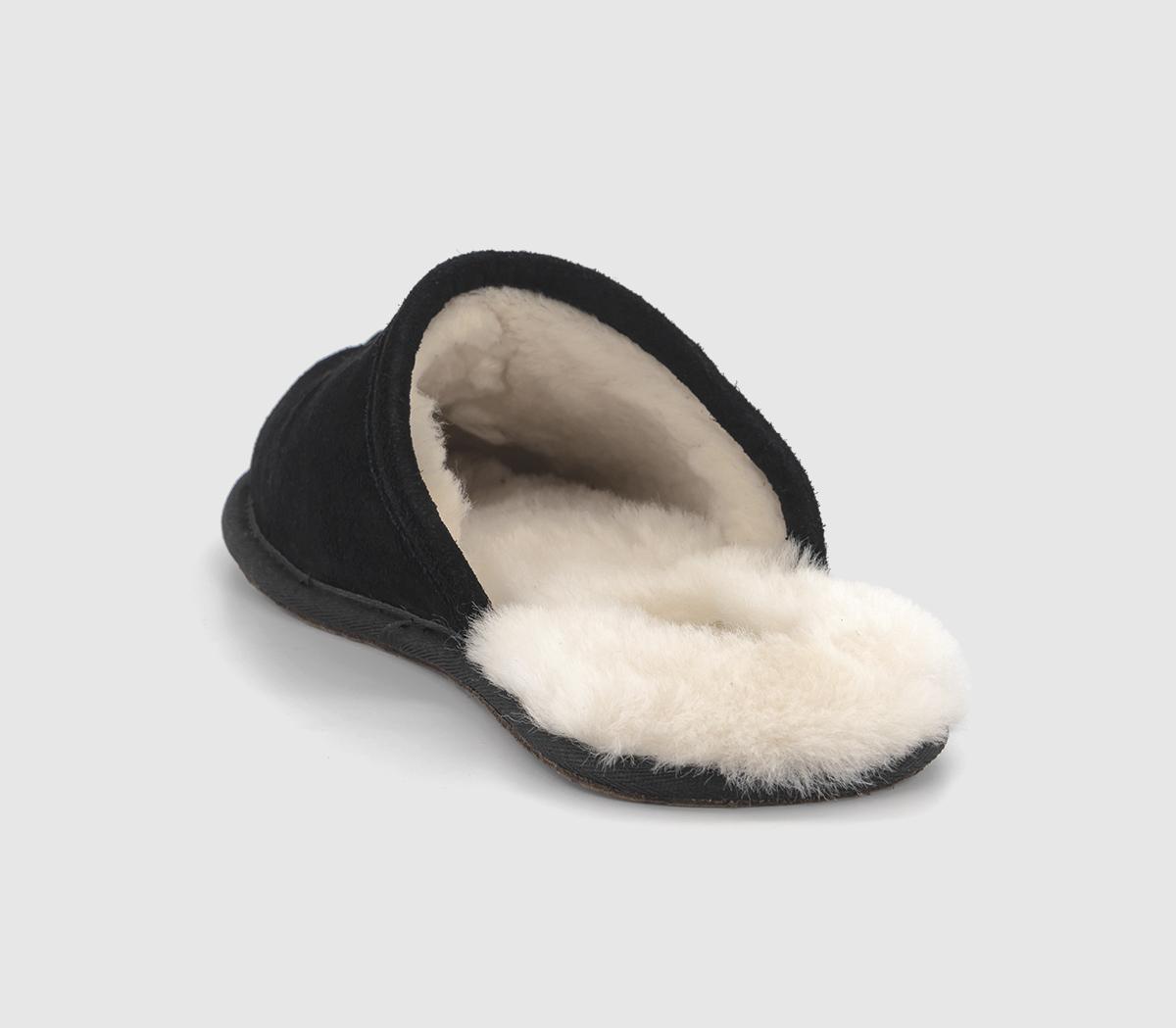 UGGScuff SlippersNew Black Suede
