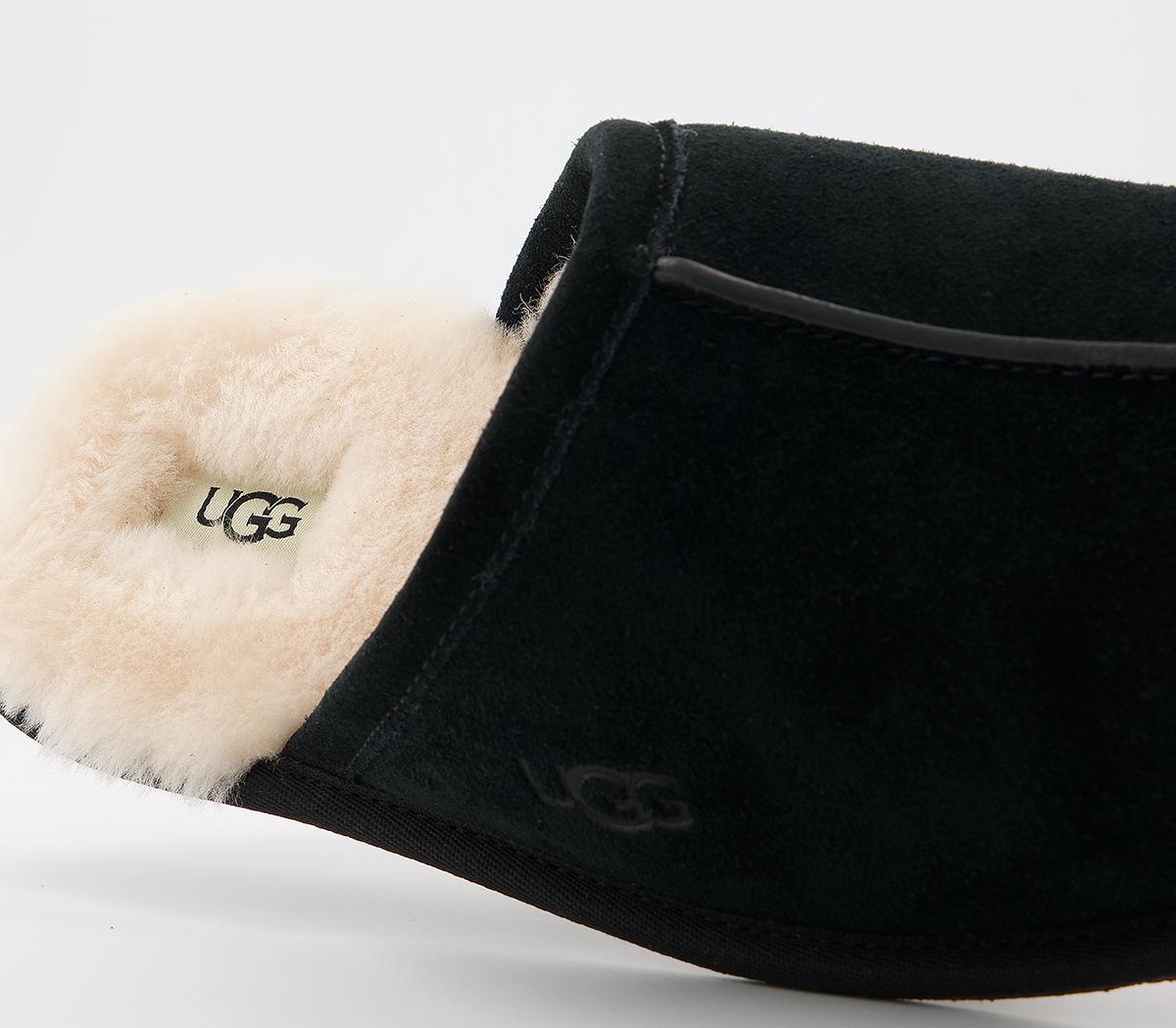 UGGScuff SlippersNew Black Suede