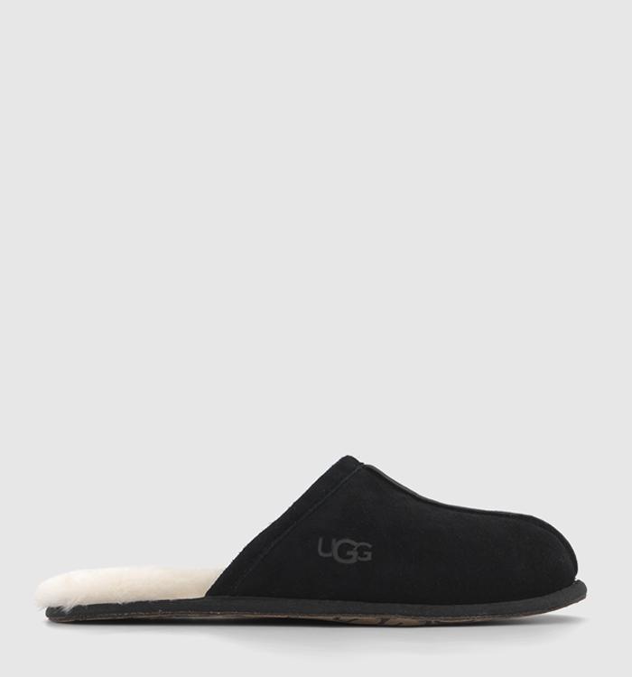 UGG Scuff Slippers New Black Suede