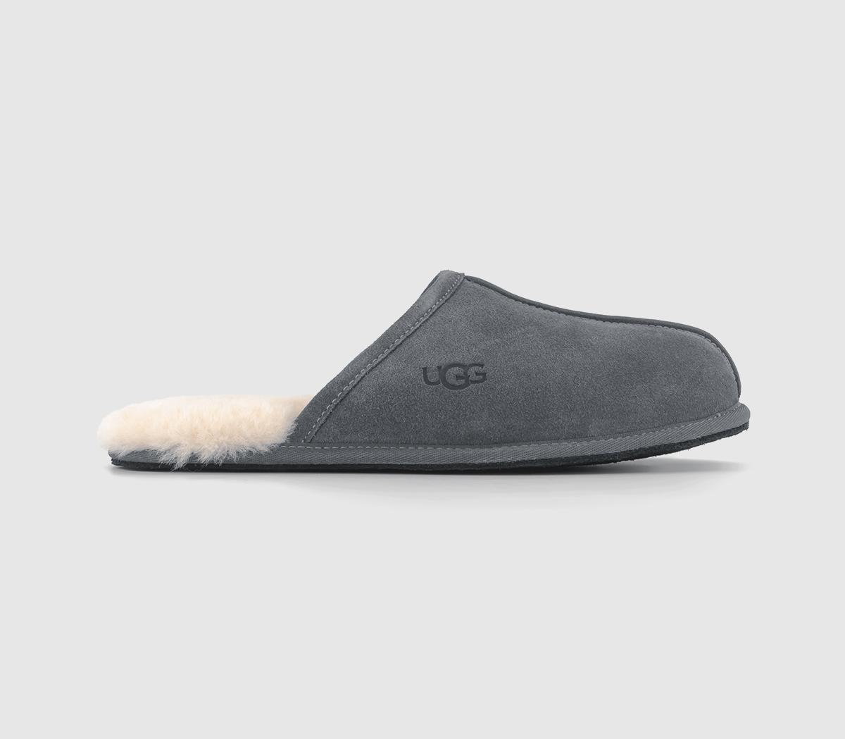 Ugg slippers on sale men grey