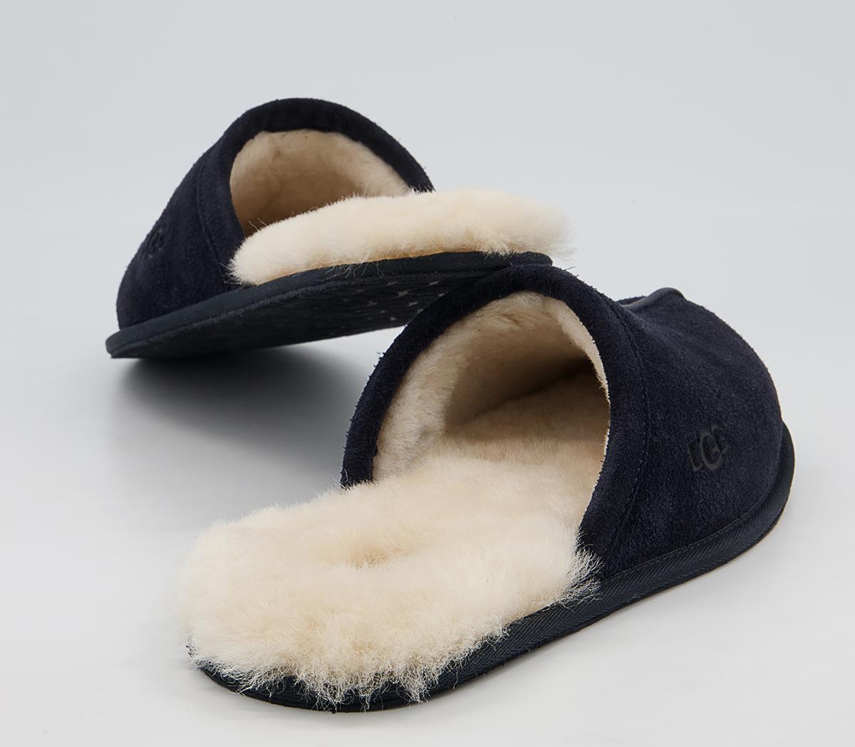 UGG Scuff Slippers New Navy Suede - Men's Casual Shoes