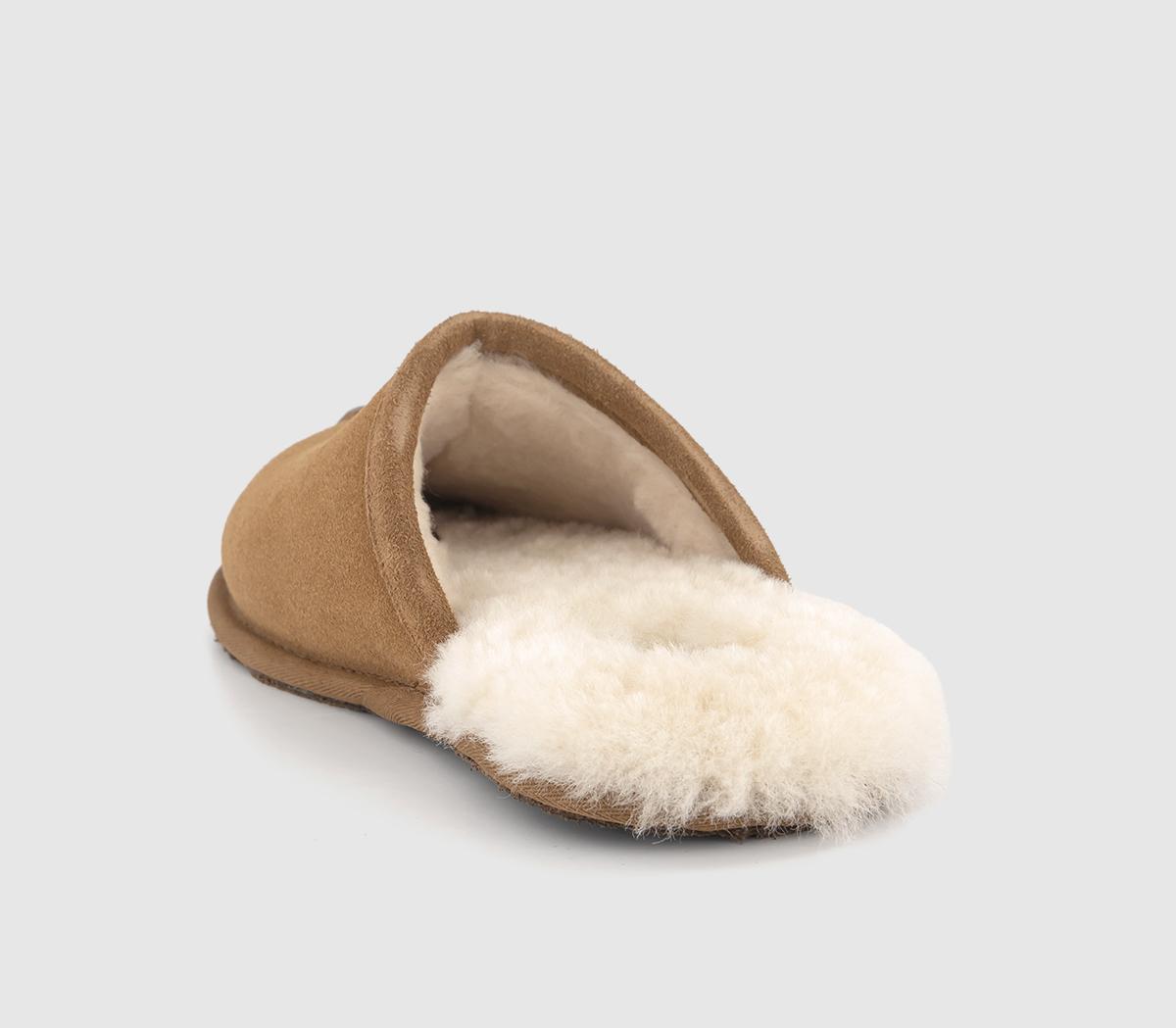 UGGScuff SlippersChestnut Suede New