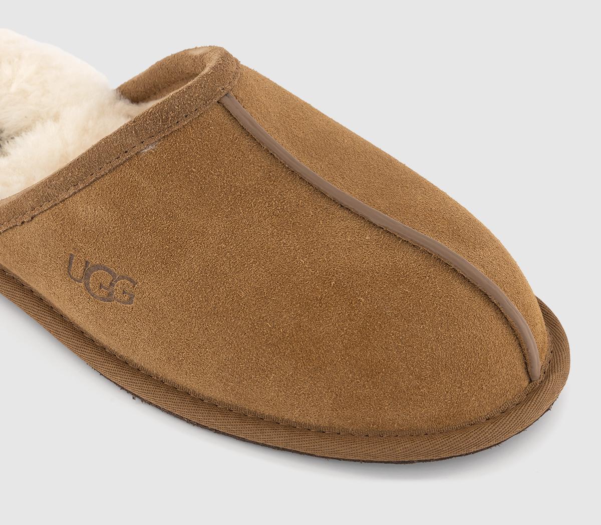 UGGScuff SlippersChestnut Suede New