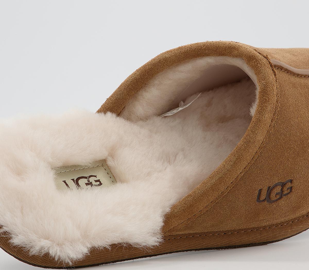 UGG Scuff Slippers UGG Scuff Slippers Chestnut Suede New