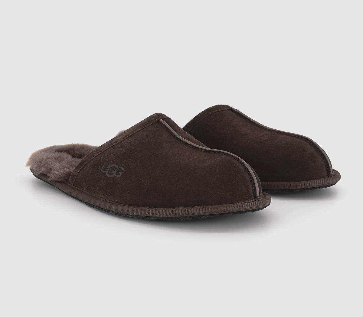 UGG Mens Scuff Slippers Dusted Cocoa Brown, 7