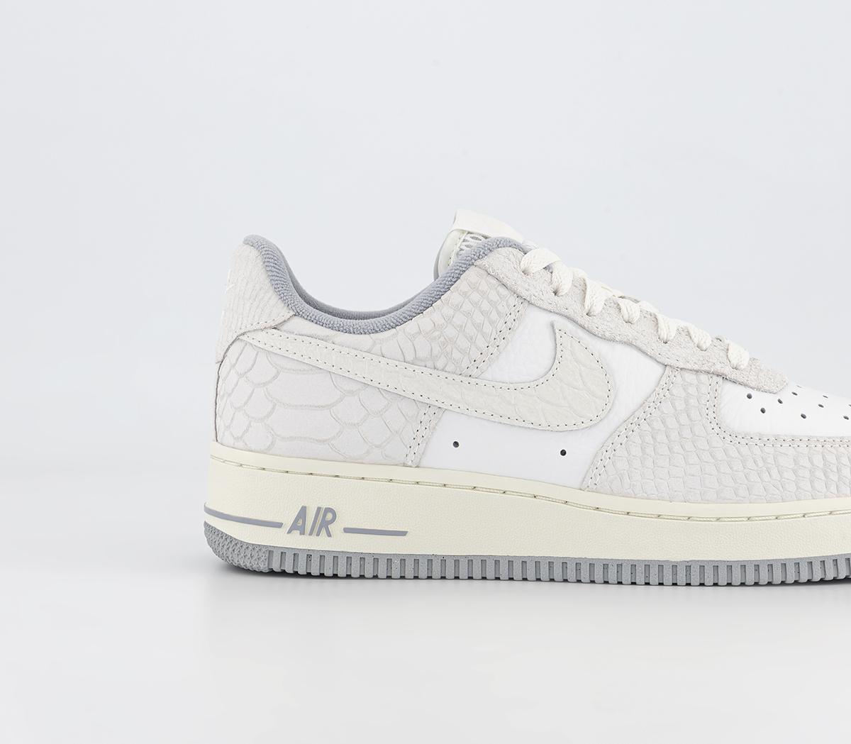 white and grey air force 1