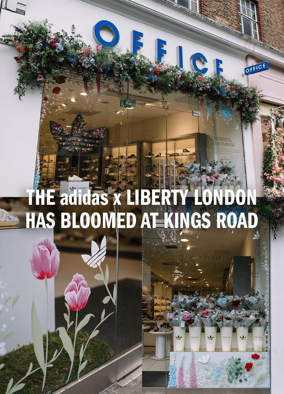 The adidas x Liberty London Samba OG Has Bloomed at Kings Road 
