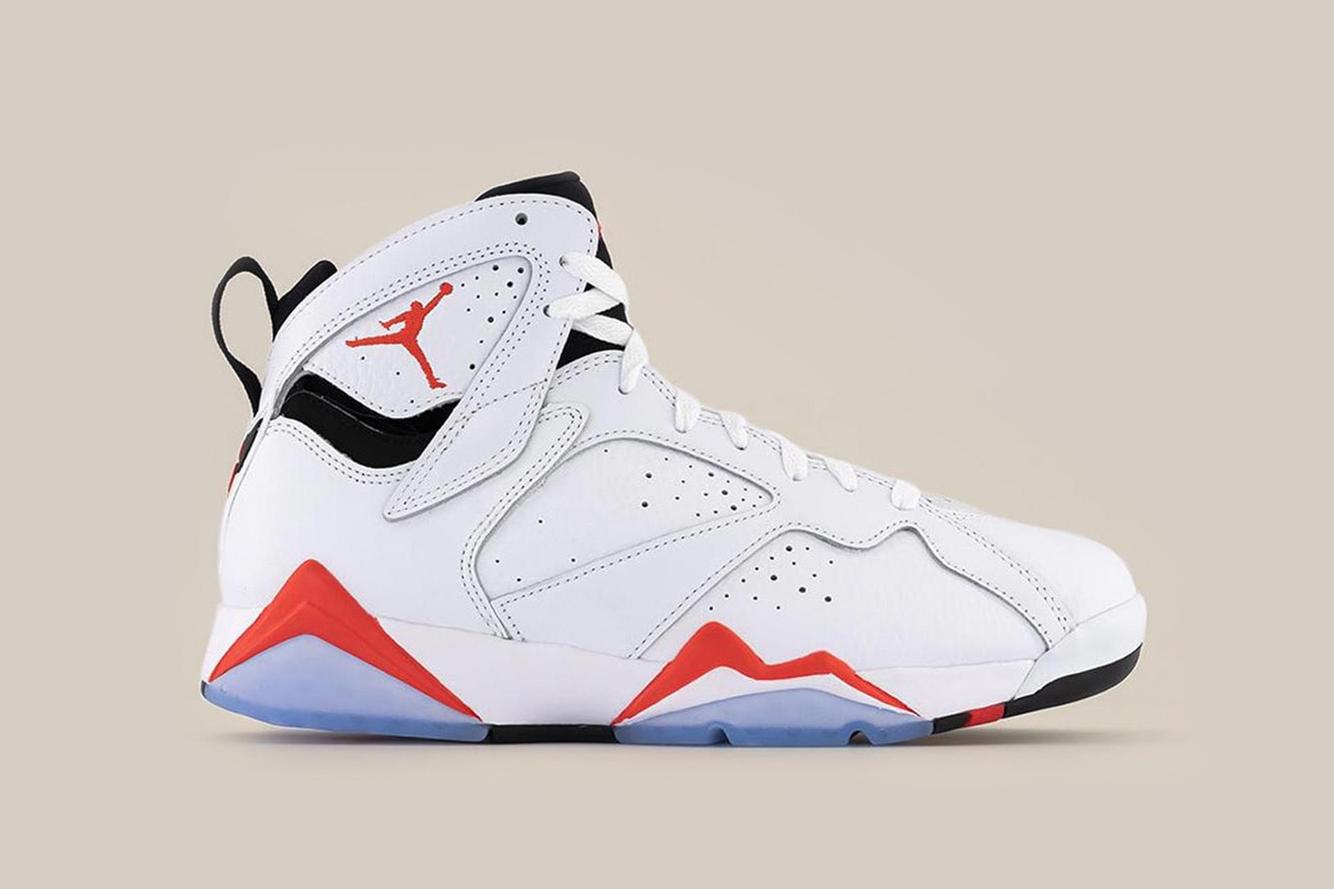 AIR JORDAN 7 ‘WHITE INFRARED’