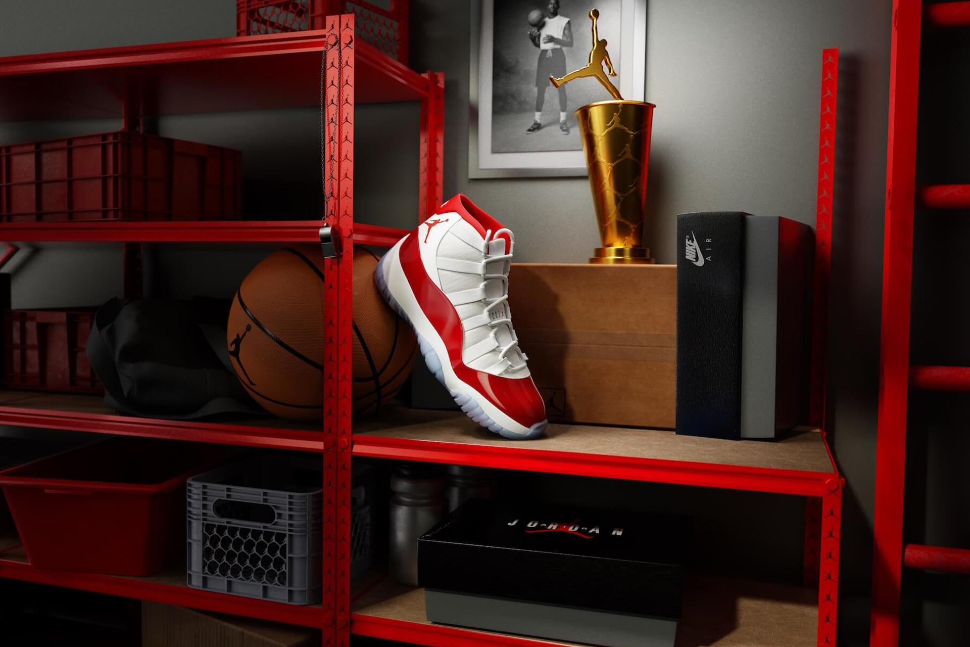AIR JORDAN 11 VARSITY RED ‘CHERRY’