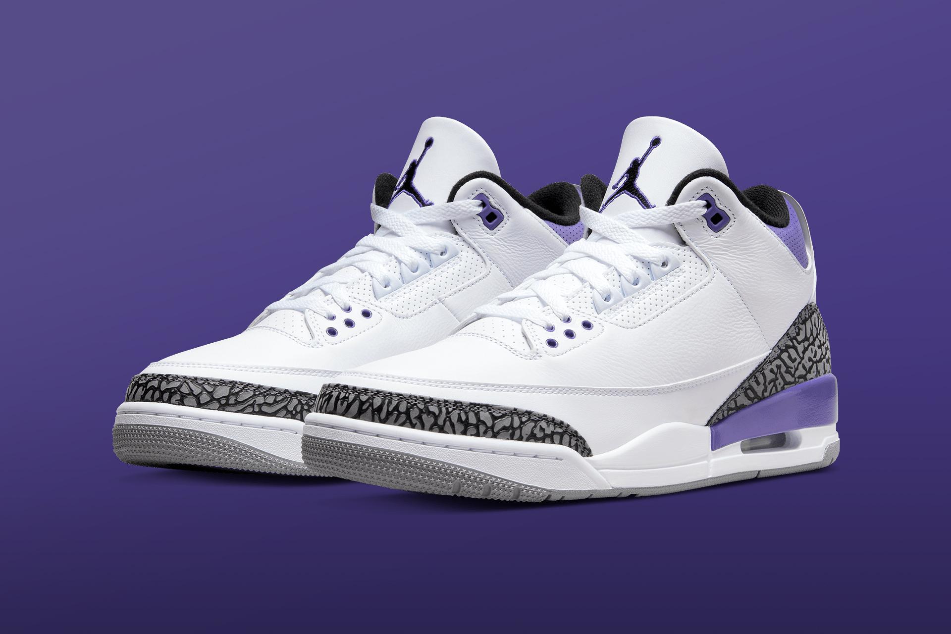 AIR JORDAN 3 ‘DARK IRIS’