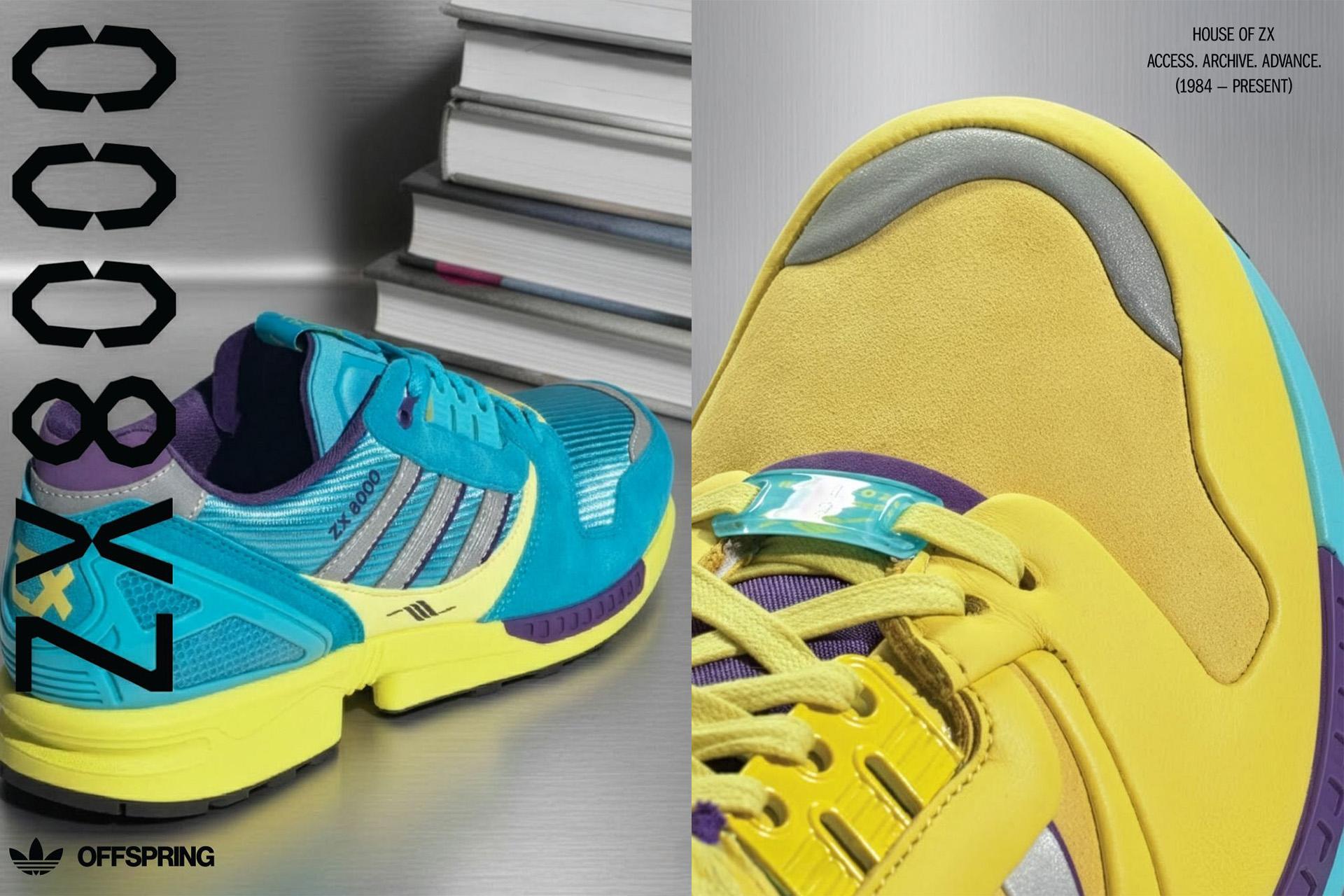 ADIDAS ORIGINALS ZX 8000. THE RETURN OF THE CREATORS