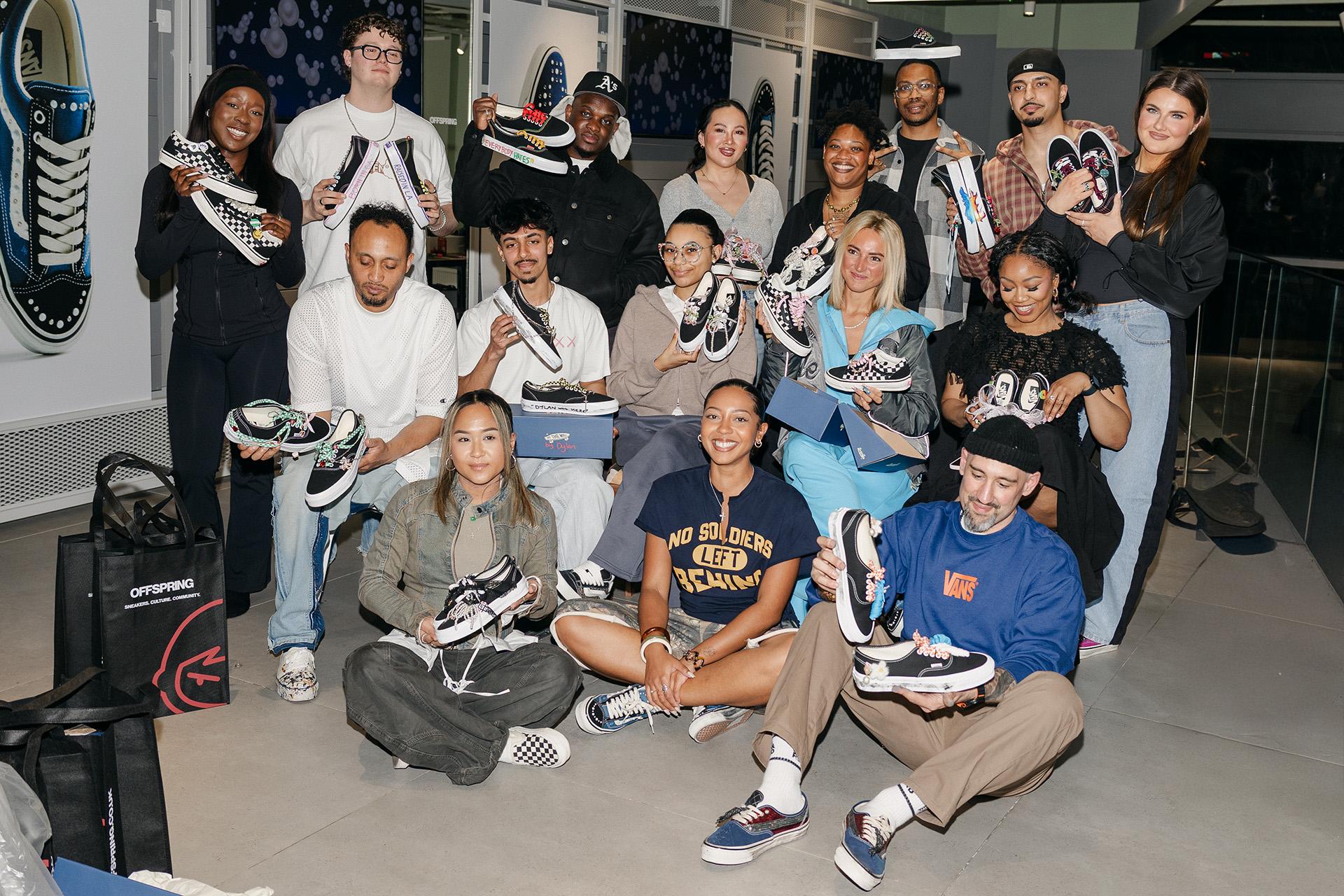 VANS X LATYAS ART PEARLISED CUSTOMISATION WORKSHOP