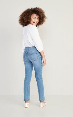 High-Waisted Baggy Wide-Leg Jeans for Girls