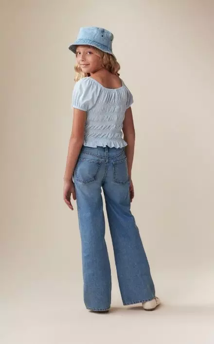 Girls Wide Leg Jeans Old Navy