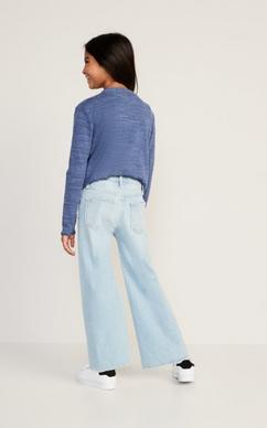 High-Waisted Built-In Tough Flare Jeans for Girls