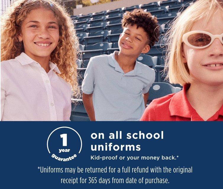 Uniform Straight Pants 2-Pack For Boys
