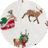 A cutesy reindeer print.