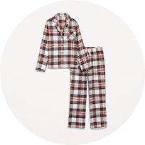 Flannel Pajama Set for Women