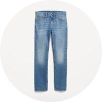 Straight Built-In Flex Jeans