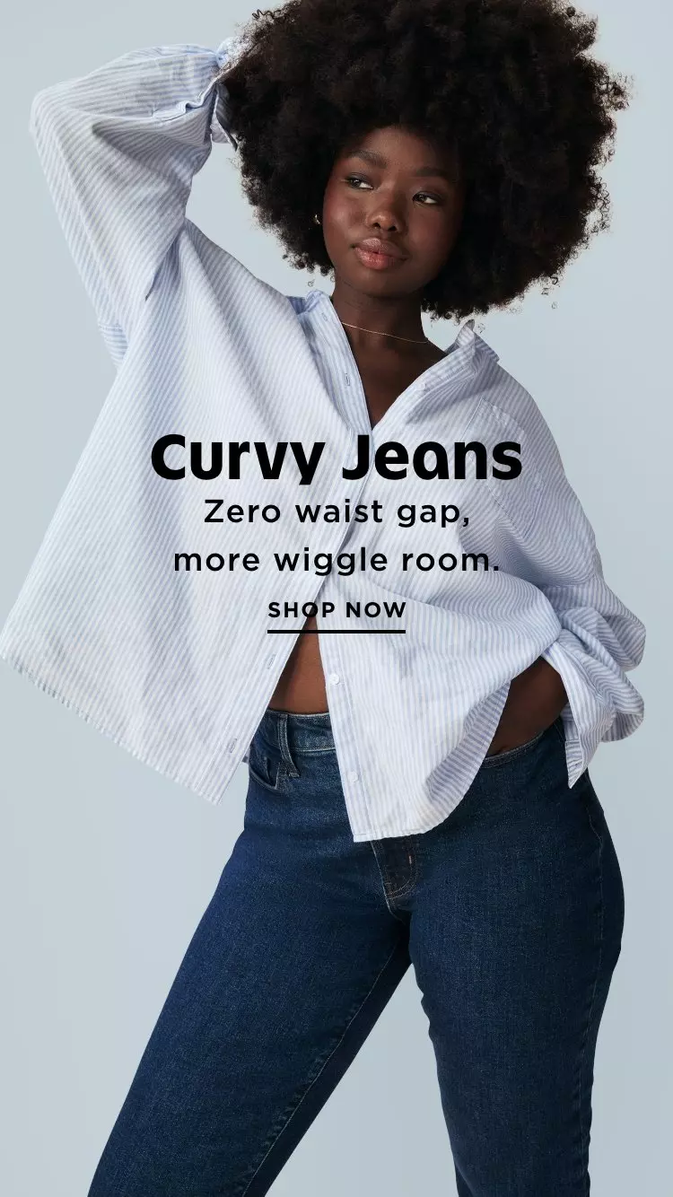 Curvy Extra High-Waisted Wide-Leg Jeans