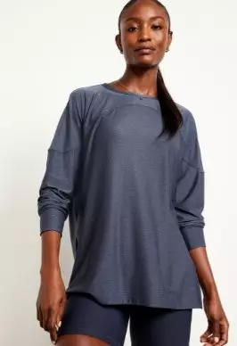 トップス IE-Navy ZW COLLECTION DENIM TIE SHIRT - Mid-blue | ZARA United States