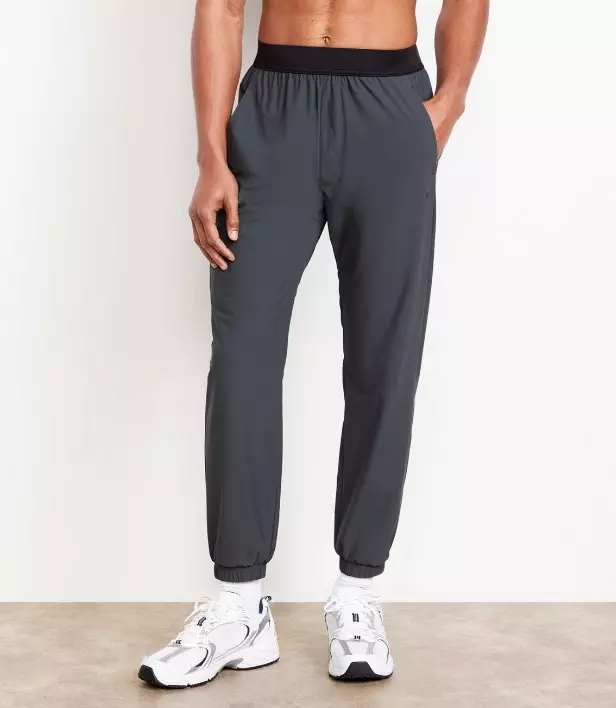 Image of male model wearing Old Navy ProTrain joggers.