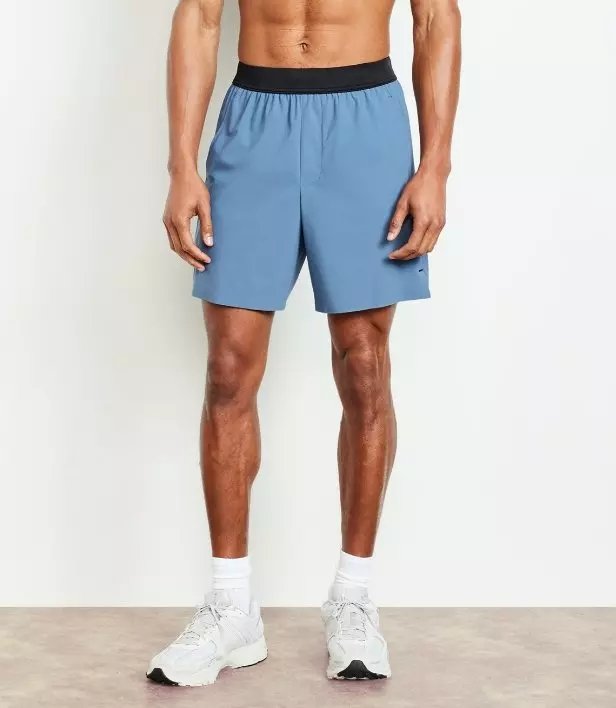 Image of male model wearing Old Navy ProTrain lined shorts.