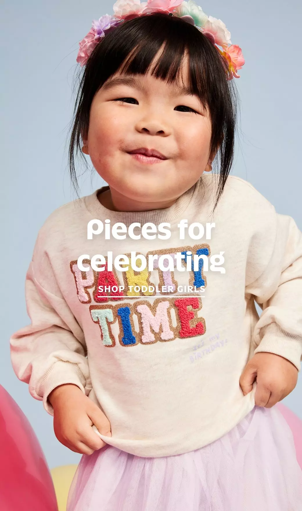 Pieces for celebrating. Shop toddler girls.