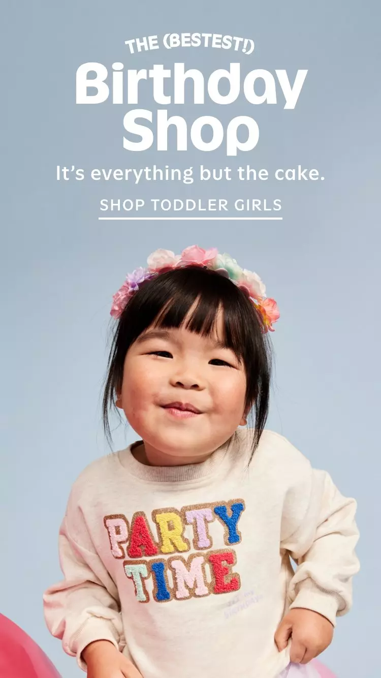 Cropped Trucker Twill Jacket for Toddler Girls