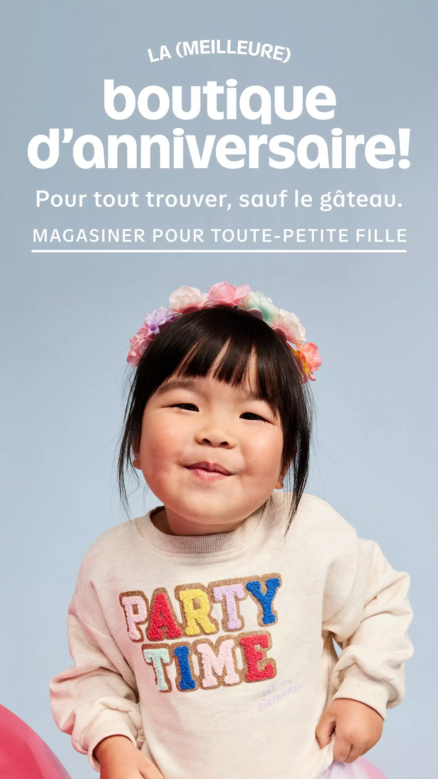 Magasiner pour toute-petite fille.
