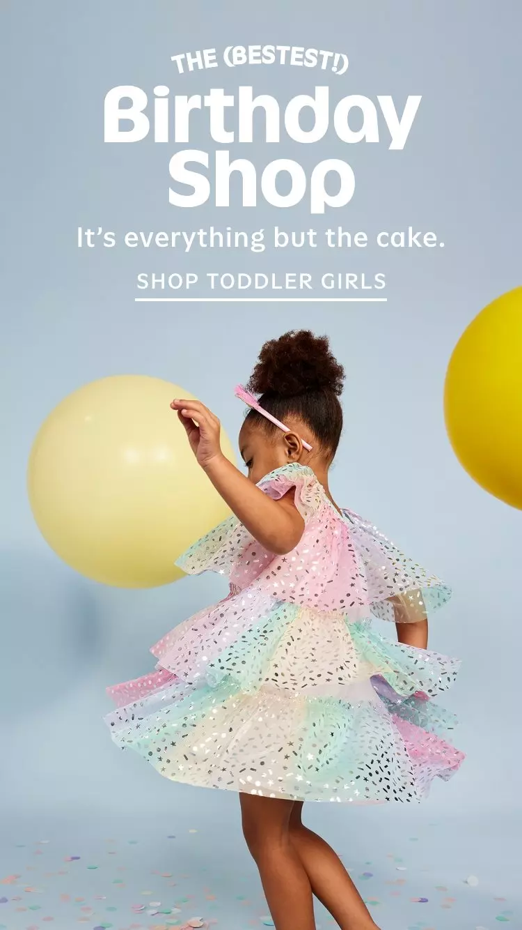 Birthday Graphic T-Shirt for Toddler Girls
