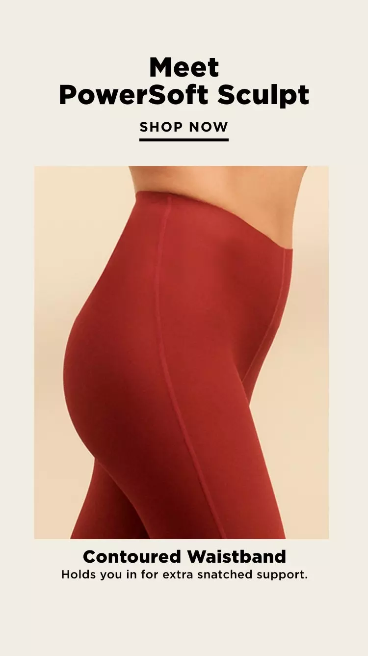 High-Waisted PowerSoft Sculpt 7/8 Leggings