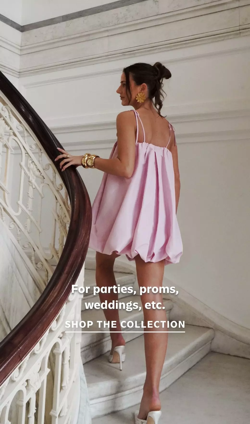 For parties, proms, weddings, etc.