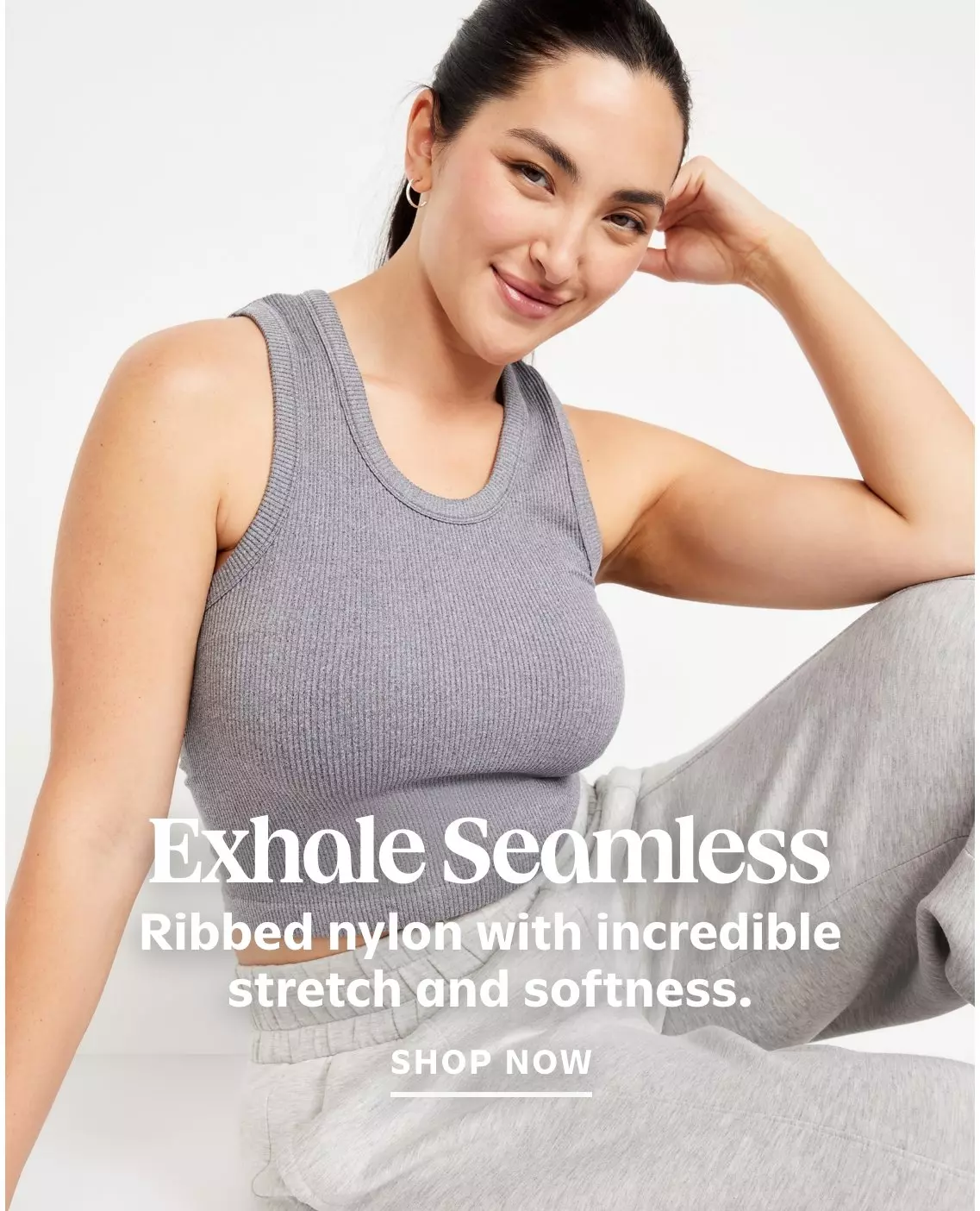 RE/DONE Cotton Ribbed Tank In White - Foto 3