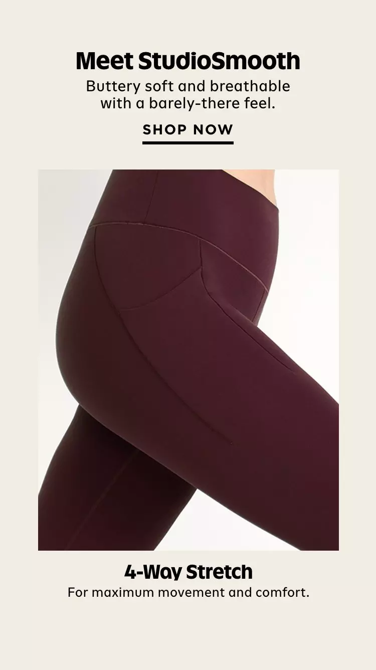 High-Waisted StudioSmooth 7/8 Leggings
