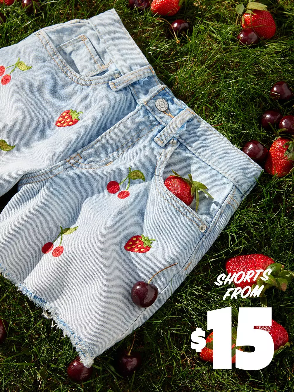 Shorts from $15.